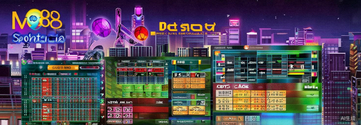 Banner promosi M88 Asia menampilkan berbagai penawaran olahraga dan kasino